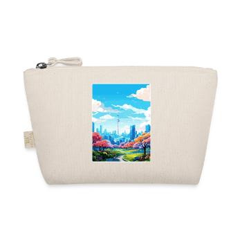 Seoul South Korea Travel Poster Souvenir Paint WPA - Organic Pouch - nature - Front