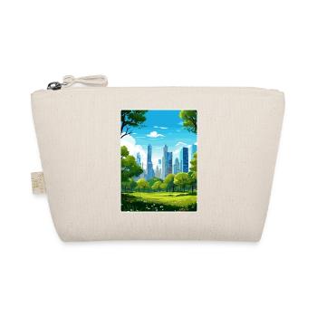 New York State Travel Poster Souvenir Painting WPA - Organic Pouch - nature - Front