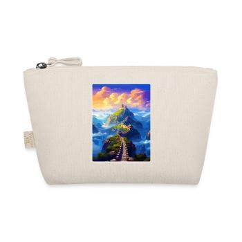 Great of China Travel Poster Souvenir Painting WPA - Organic Pouch - nature - Front