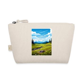 Denali National Park Alaska Travel Poster Souvenir - Organic Pouch - nature - Front