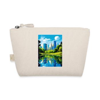 New York State Travel Poster Souvenir Painting WPA - Organic Pouch - nature - Front