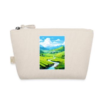 Vietnam Reise Poster Souvenir Postkarte Malerei - Bio-Täschchen - Natur - Vorne