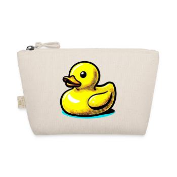 Ente Ente Ente Ente Ente - Bio-Täschchen - Natur - Vorne