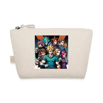 Manga Friendship Heroes - Organic Pouch - nature - Front