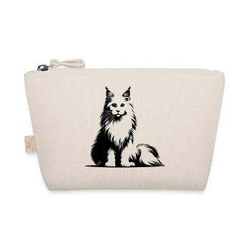 Maine Coon Cat - Organic Pouch - nature - Front