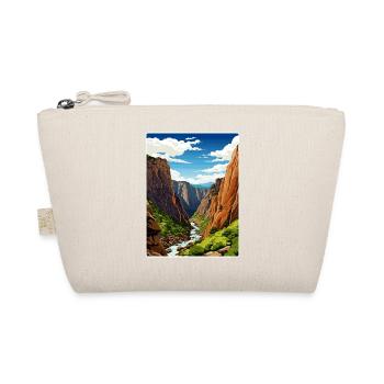 Black Canyon National Park Colorado Travel Poster - Organic Pouch - nature - Front