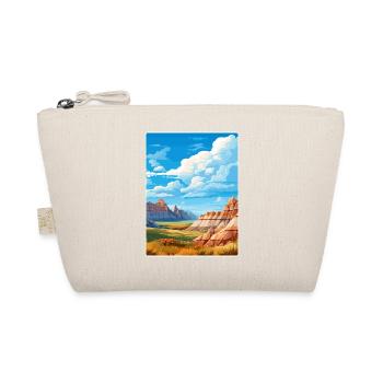 Parc national des Badlands Affiche de voyage souvenir WPA - Trousse biologique - nature - Devant