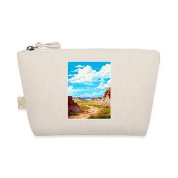 Parc national des Badlands Affiche de voyage souvenir WPA - Trousse biologique - nature - Devant