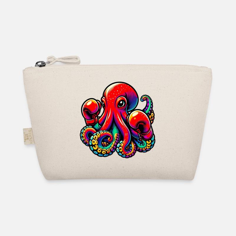 Krake Bio-Täschchen