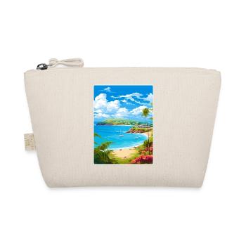 Antigua-et-Barbuda Carte d’affiche de voyage dans les Caraïbes - Trousse biologique - nature - Devant