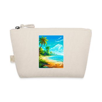 Bahamas Caribbean Travel Poster Souvenir Paint WPA - Organic Pouch - nature - Front