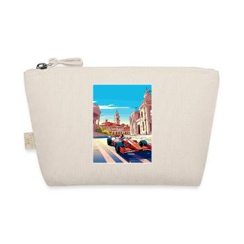 Barcelona Circuit Motorsport Race Spain Travel WPA - Organic Pouch - nature - Front