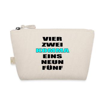 MARATHON MOTIVATION LAUFEN JOGGEN - Bio-Täschchen - Natur - Vorne