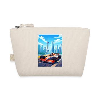 Shanghai Circuit Motorsport Race China Travel Card - Organic Pouch - nature - Front