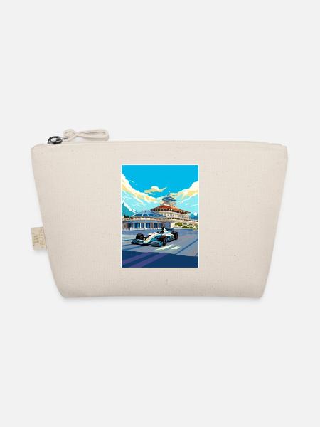 Sotschi Circuit Motorsport Race Russische Travel Card - Bio-Täschchen - Natur