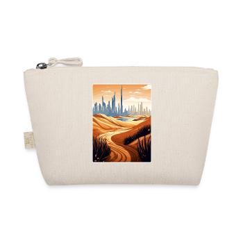 Dubai United Arab Emirates Travel Poster Souvenir - Organic Pouch - nature - Front