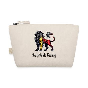 Seraing lion flag design - Organic Pouch - nature - Front