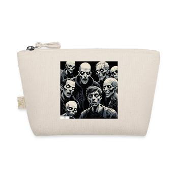 Zombies! Freunde? - Bio-Täschchen - Natur - Vorne