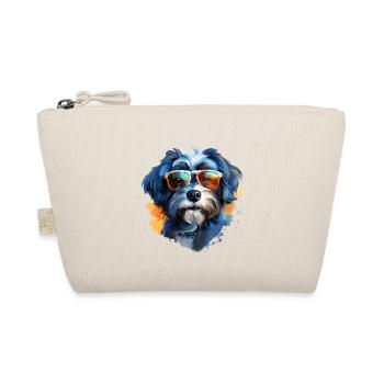 Bolonka Zwetna avec lunettes de soleil - Trousse biologique - nature - Devant