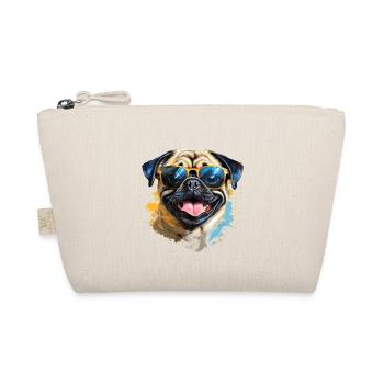 Carlin avec lunettes de soleil - Trousse biologique - nature - Devant