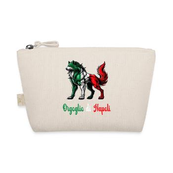 The pride of Naples Italy flag - Organic Pouch - nature - Front