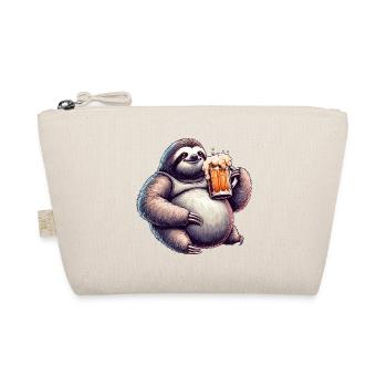 Dad Bod Beer Belly Bière Sloth Cadeau - Trousse biologique - nature - Devant