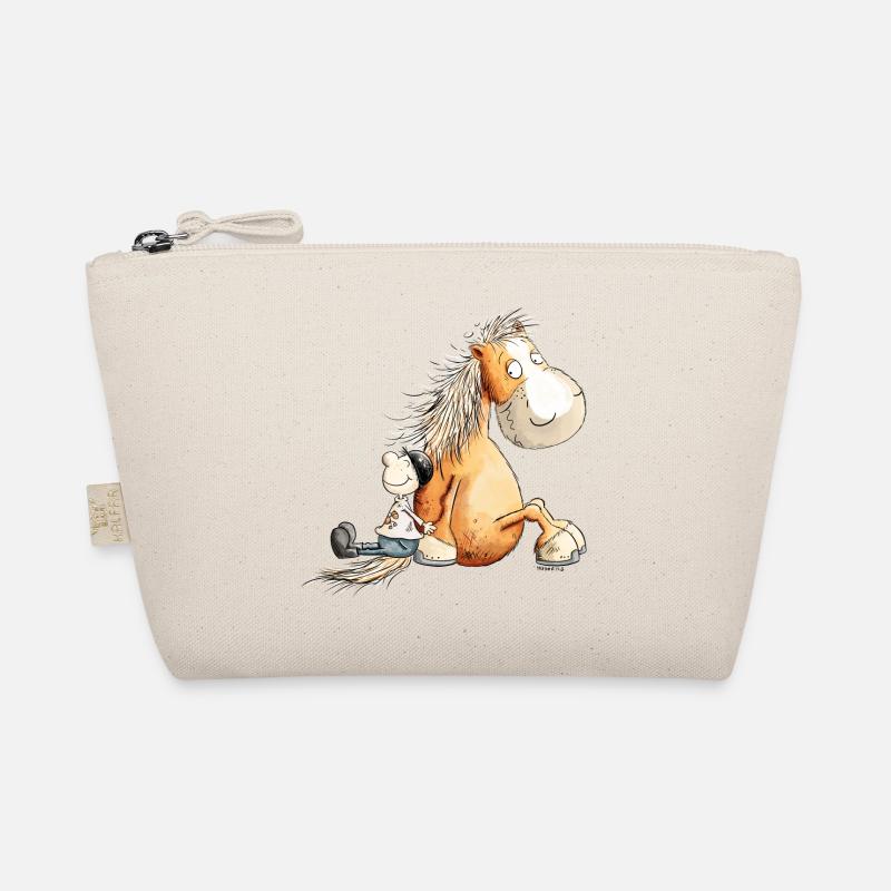 Cheval drôle avec motif de cheval de cavalier pour cavaliers Trousse biologique