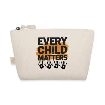 Every Child Matters World Children's Day - Organic Pouch - nature - Front