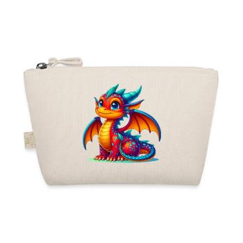 Drache - Bio-Täschchen - Natur - Vorne