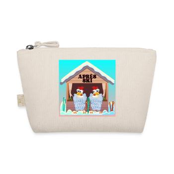 APRÈS SKI - WINTER HUHN GEFLÜGEL - Bio-Täschchen - Natur - Vorne