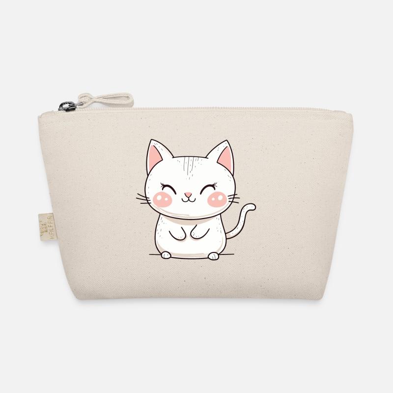 Chat mignon mignon bébé enfants animal dessin animé Trousse biologique