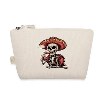 Skeleton Skull Skull Cigar Liquor - Organic Pouch - nature - Front