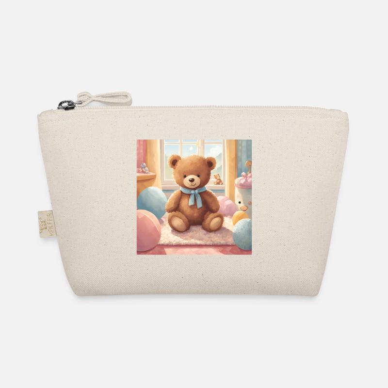 Teddy Bear Poster, Baby, Child, Infant Organic Pouch