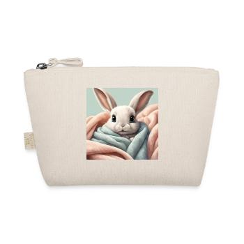 cute bunny poster, baby, child, infant - Organic Pouch - nature - Front