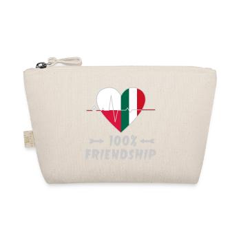 100 % amitié entre la Pologne et l'Italie - Trousse biologique - nature - Devant