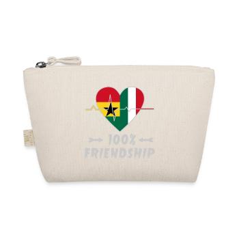 100 % amitié entre le Ghana et l'Italie - Trousse biologique - nature - Devant