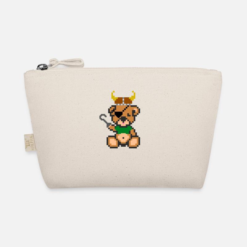 Pixel Bear Viking Organic Pouch