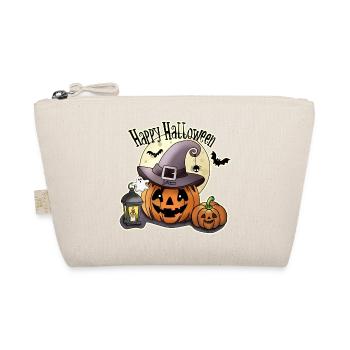 Citrouille d’Halloween, Joyeux Halloween - Trousse biologique - nature - Devant