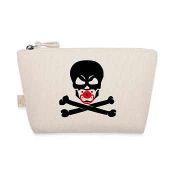 BABY SKULL 2C - Organic Pouch - nature - Front