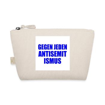 gegen jeden antisemitismus - Bio-Täschchen - Natur - Vorne