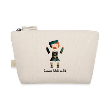 ÉCOSSAIS HABILLÉ EN KIT ! (kilt) - Trousse biologique - nature - Devant