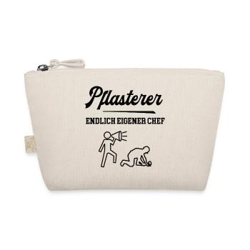 Pflasterer Chef Selbstständigkeit Firma Gründen - Bio-Täschchen - Natur - Vorne