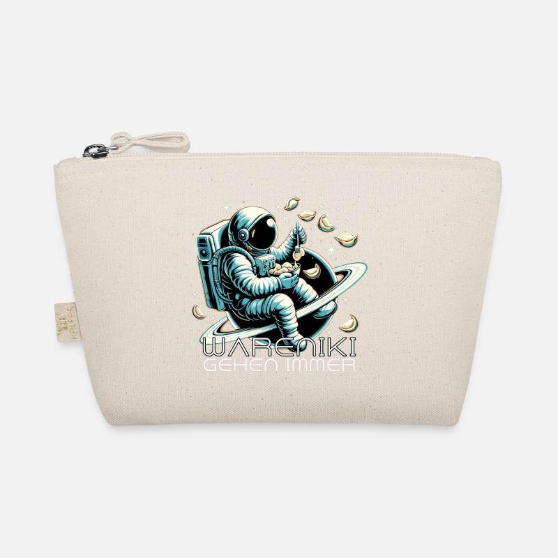 Wareniki Astronaut lecker Geschenk Bio-Täschchen