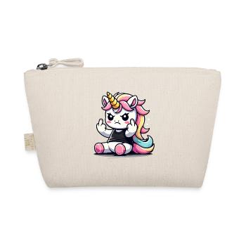 Licorne rebelle qui se retourne - Trousse biologique - nature - Devant