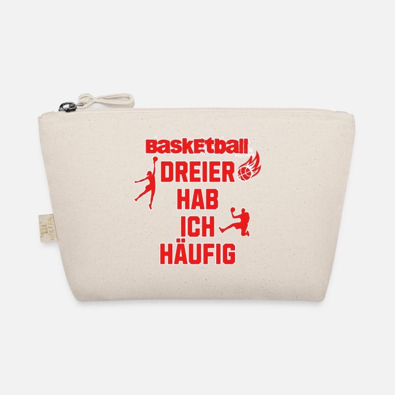 Basketball Spruch mit Humor - Bio-Täschchen - Natur