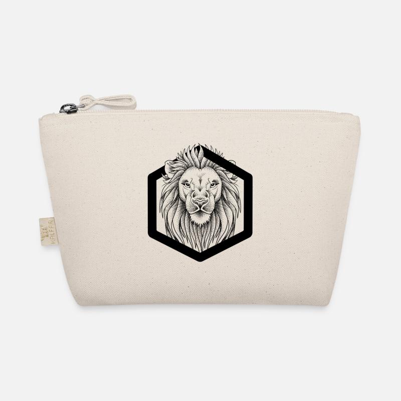 Lion dotwork Trousse biologique