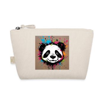 Portait d'un panda en graffiti - Trousse biologique - nature - Devant