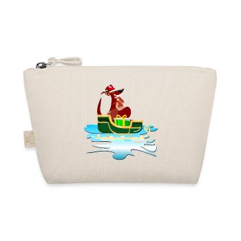 CHRISTMAS KANGAROO SLEIGH - Organic Pouch - nature - Front