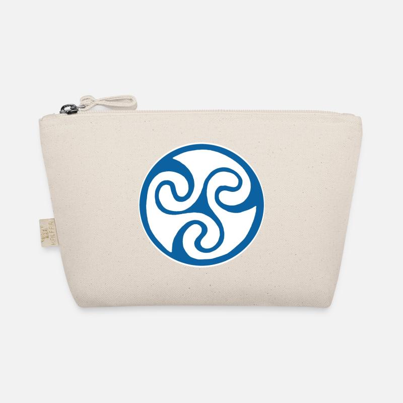 Blue Celtic symbol Organic Pouch