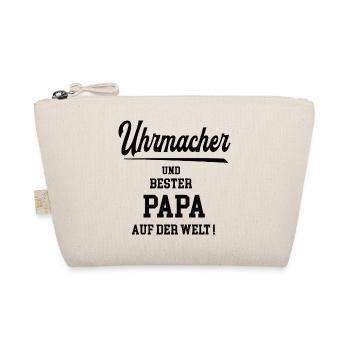 Papa Uhrmacher Uhrmacherei Juwelier Chef Meister - Bio-Täschchen - Natur - Vorne